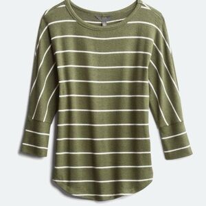 Olive Knit Top